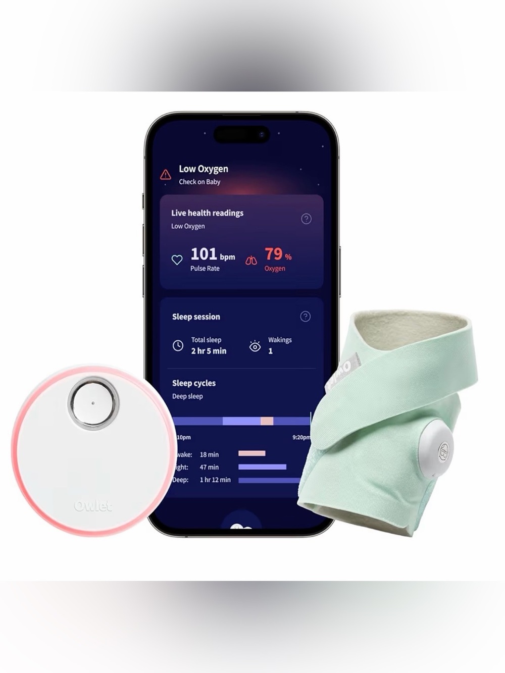 Owlet Baby Monitor - Mint